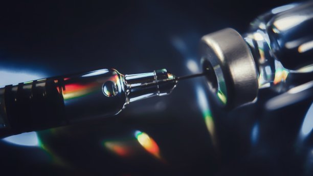 新冠病毒疫苗，医疗注射预防概念图片下载