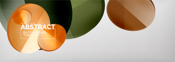 抽象光滑圆形背景图片下载