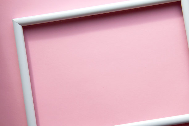 肖像空框架模型粉红色的背景图片下载
