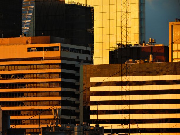 高角度的布宜诺斯艾利斯城市。图片下载