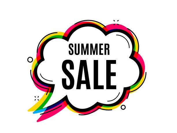 夏天出售。特价标志。向量图片下载