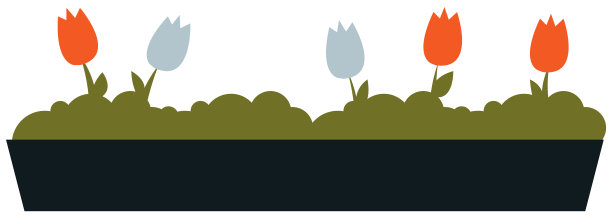 阳台长盆春盆花郁金香。花蕾鲜艳，装饰用图片下载