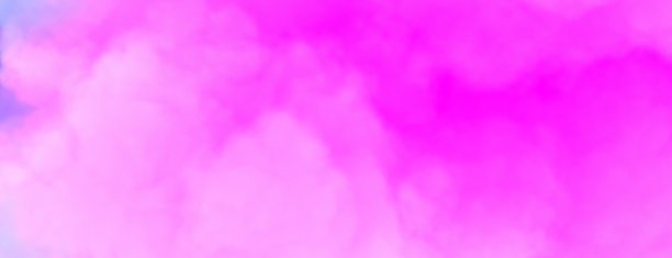 梦幻般的粉红色天空背景。浪漫的3 d场景。霓虹灯的背景。现代简约抽象背景。优雅的装饰。幻想柔和的颜色。魅力童话背景。沉重的阴云图片下载