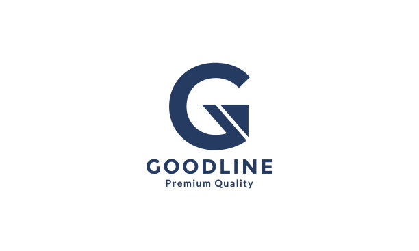 字母g带有简单的三角形标志符号图标图片下载