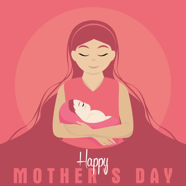 母亲抱着女儿图片下载