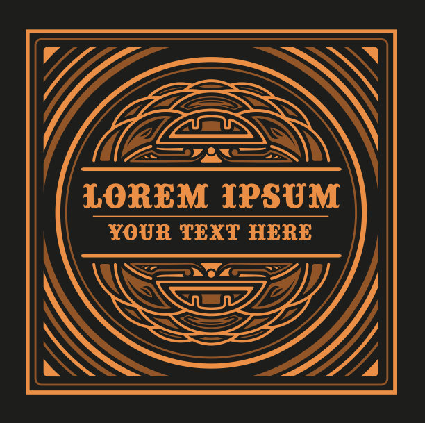 古董向量模板。图片下载