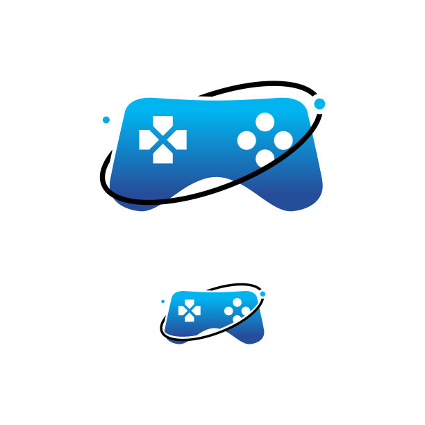 插图向量图形的控制杆行星标志图片下载