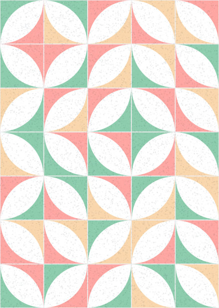 抽象几何图案生成计算艺术插图图片下载