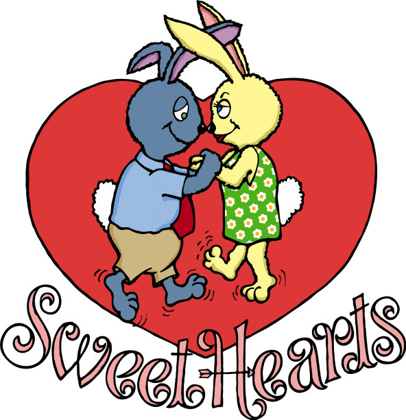 亲爱的小兔子跳舞图片下载