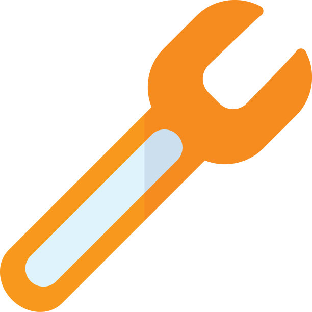 扳手工具图标扁平化样式图片下载