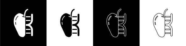 设置转基因苹果图标隔离图片下载