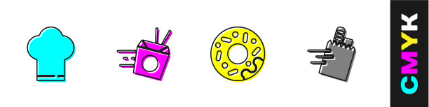 设置厨师帽在线订面外卖图片下载