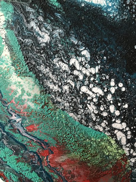 油墨、油漆、抽象。画的特写。色彩缤纷的抽象画背景。高质感的油漆。高质量的细节图片下载