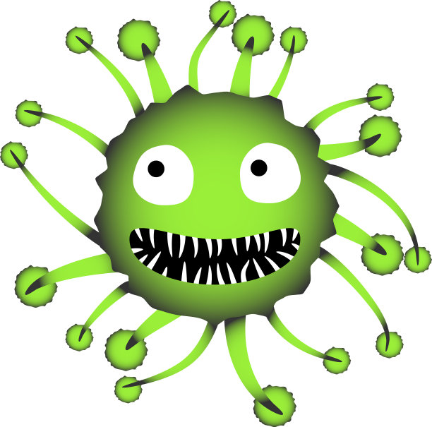 怪物绿色生物角色图片下载