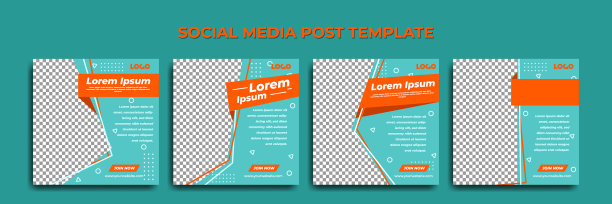 社交媒体故事模板模板张贴广告图片下载