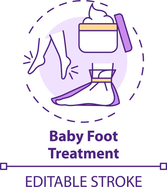 Bafoot治疗概念图标图片下载