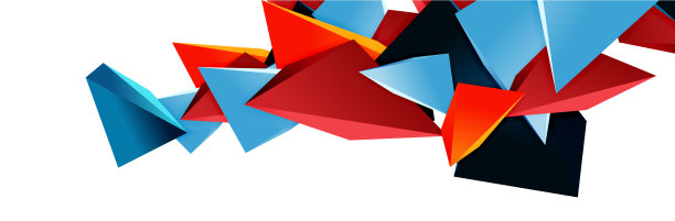 三角形镶嵌抽象背景三维三角形图片下载