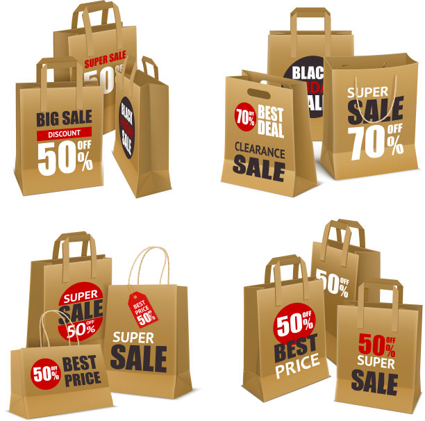 纸质购物袋图片下载