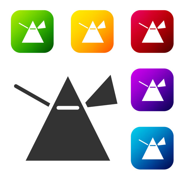 黑光在棱镜中被隔离在白光上图片下载