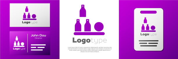 标志类型瓶子球图标孤立在白色图片下载