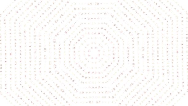 白色背景与斑点圆设计。图片下载