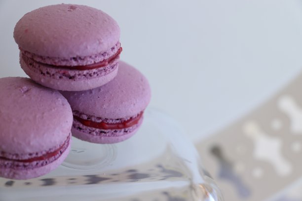 蛋白杏仁饼干艺术图片下载