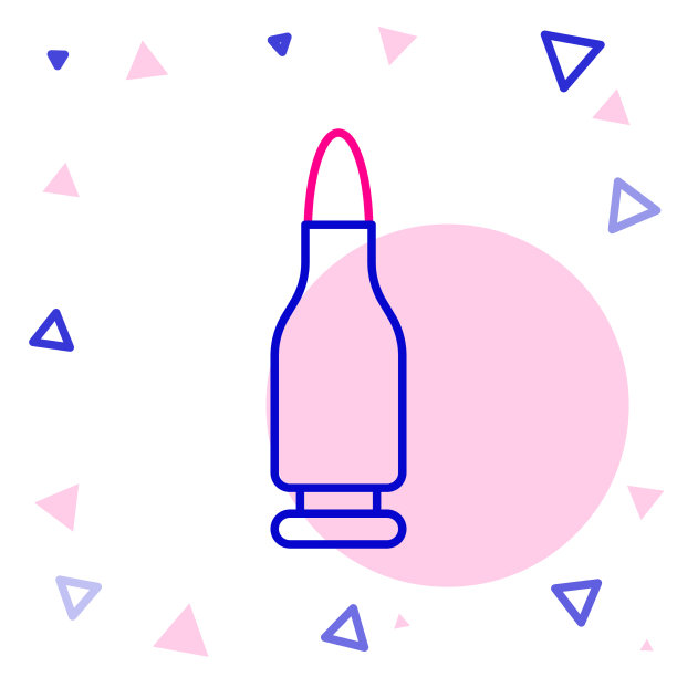 行子弹图标孤立的白色背景图片下载