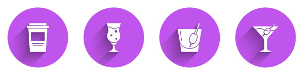 设咖啡杯去玻璃啤酒鸡尾酒血图片下载