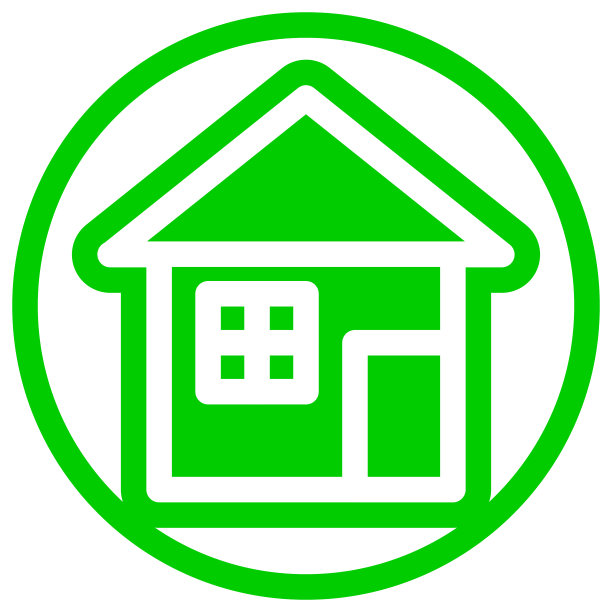 标准房屋图标在平面设计02图片下载