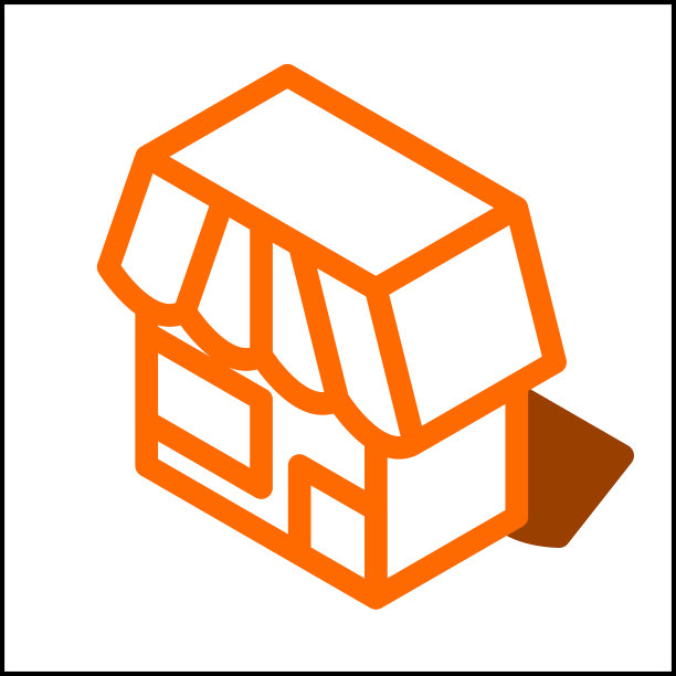 商店图标在等距平面设计07图片下载