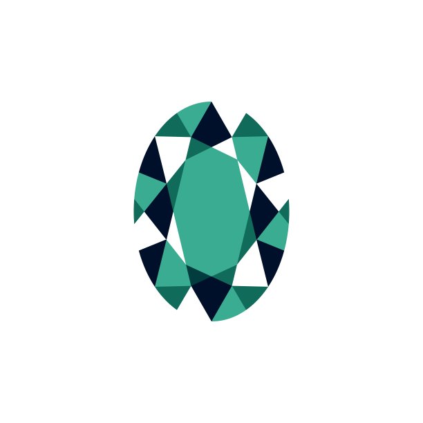 紫翠宝石珠宝矢量图标插图图片下载