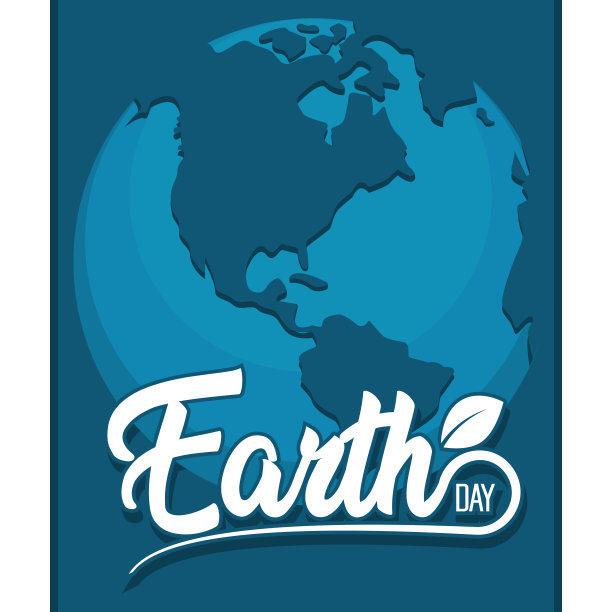 地球日海报《地球脉动图片下载