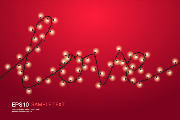 情人节庆祝横幅传单或图片下载