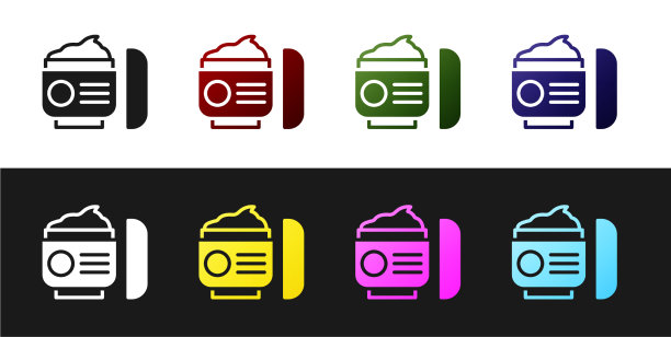 集膏霜或洗液化妆品管图标隔离图片下载