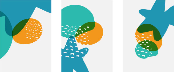 手绘涂鸦形状墙艺术绘画风格图片下载