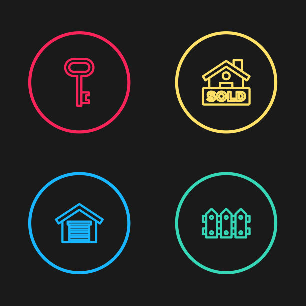 设行车库花园栅栏木挂牌图片下载