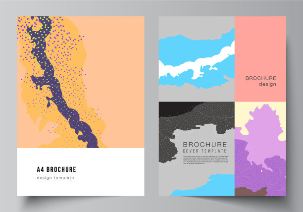 布局a4封面模型设计模板图片下载