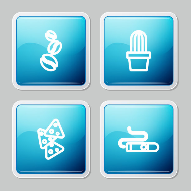 在花盆中放置咖啡豆、仙人掌或多汁植物图片下载