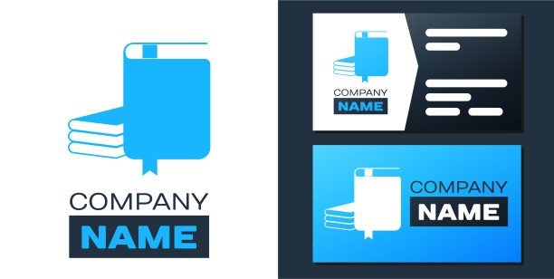 标志印刷书图标孤立的白色背景图片下载