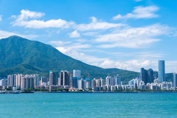 盐田景位于深圳的禁区内图片下载