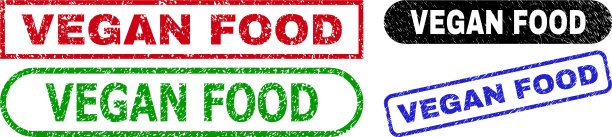素食食品矩形水印使用垃圾图片下载