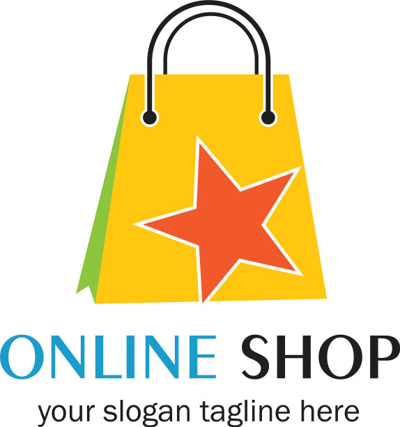 网上商店标识图标模板设计图片下载