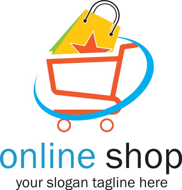 网上商店标识图标模板设计图片下载