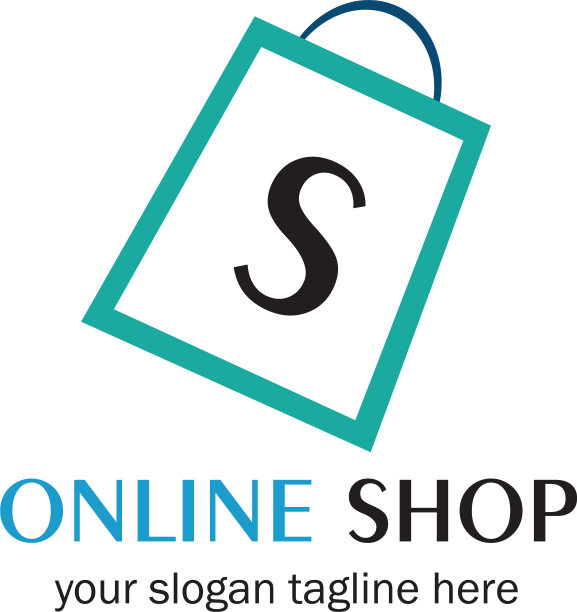 网上商店标识图标模板设计图片下载