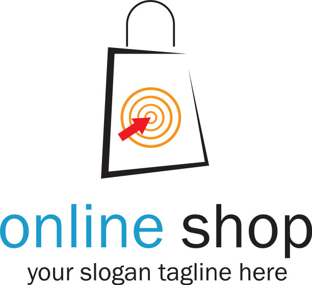 网上商店标识图标模板设计图片下载