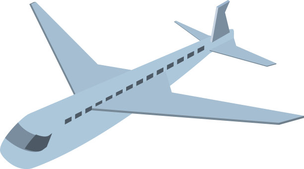 飞机图标等距设计图片下载
