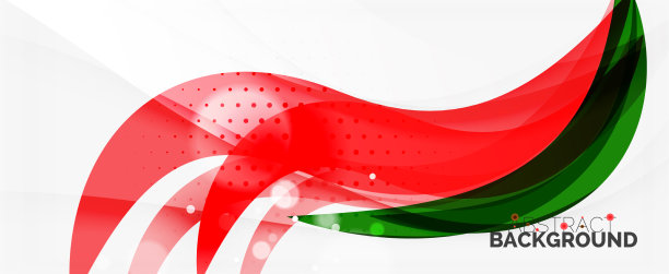 波浪线条为时尚设计模板图片下载