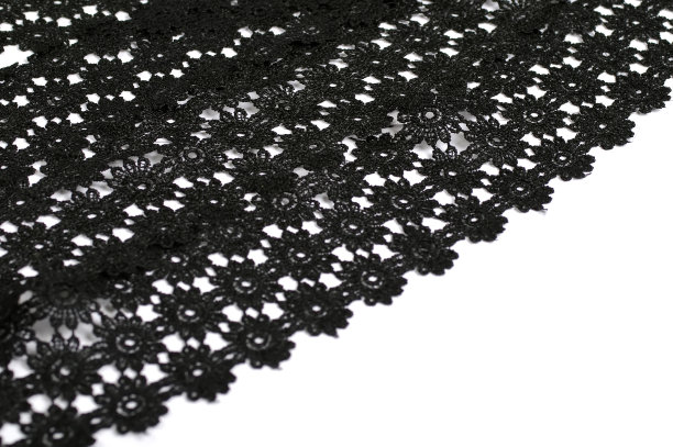 黑色的花窗饰图片下载