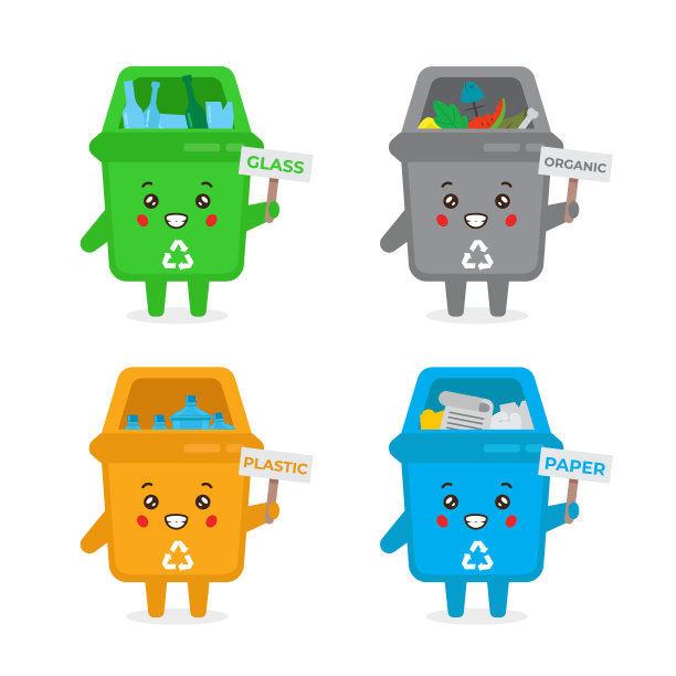 设置垃圾桶角色设计图片下载