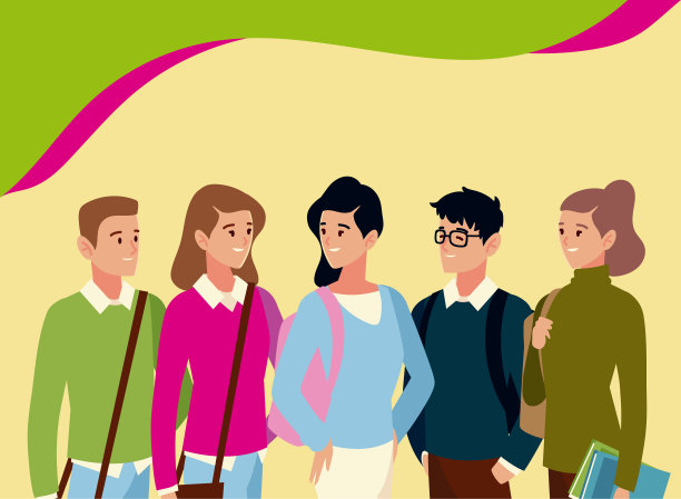 大学生性格多样图片下载